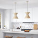 Jaycen 1 Light 13.62 inch Brushed Nickel Indoor Pendant Ceiling Light